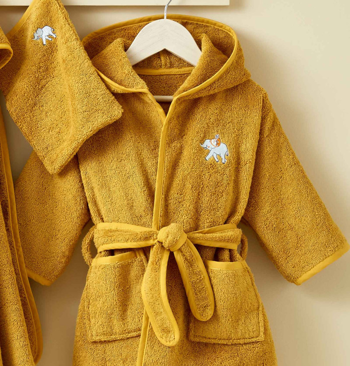Peignoir enfant La Balade Sylvie Thiriez - Blancollection