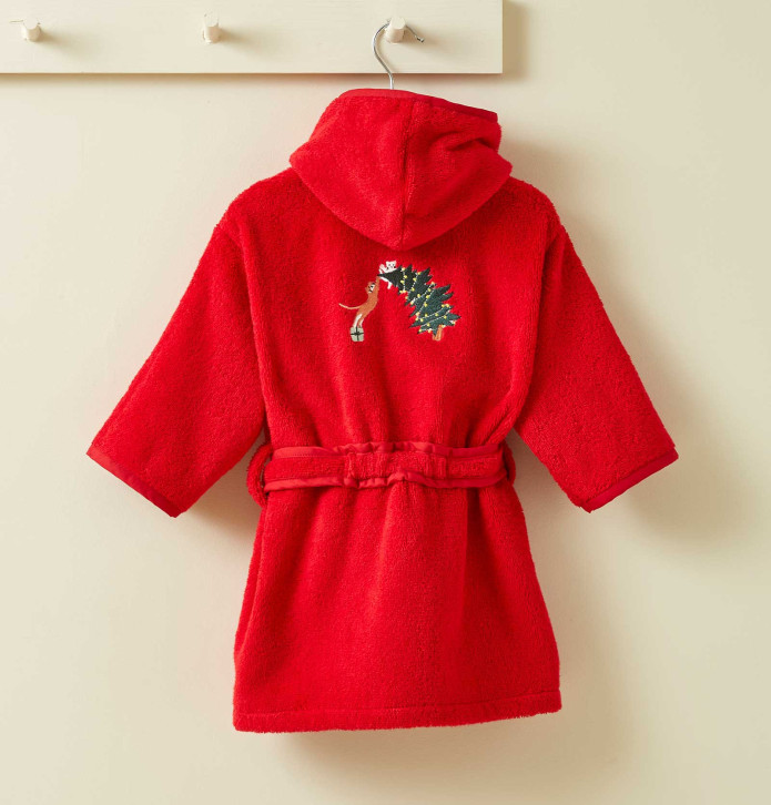 Peignoir enfant Les Bêtises Sylvie Thiriez - Blancollection