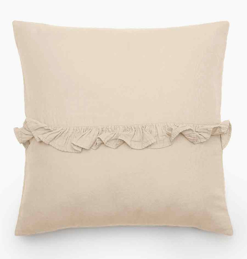Housse coussin Elsa ficelle Vent du Sud