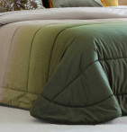 Couvre-lit matelassé Eros vert Antilo - Blancollection