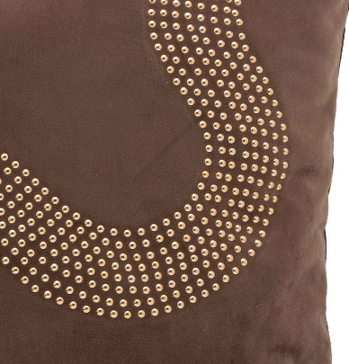Housse coussin Clara marron Antilo