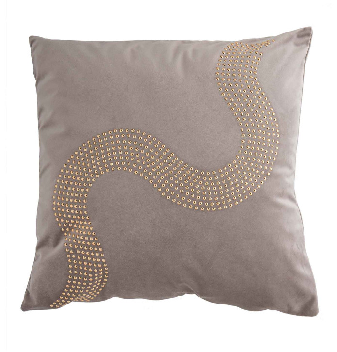Housse coussin Clara gris Antilo
