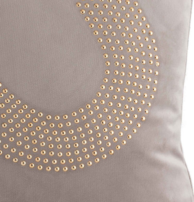 Housse coussin Clara gris Antilo