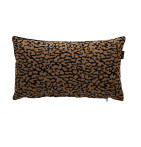 Housse coussin Saga camel Antilo - Blancollection