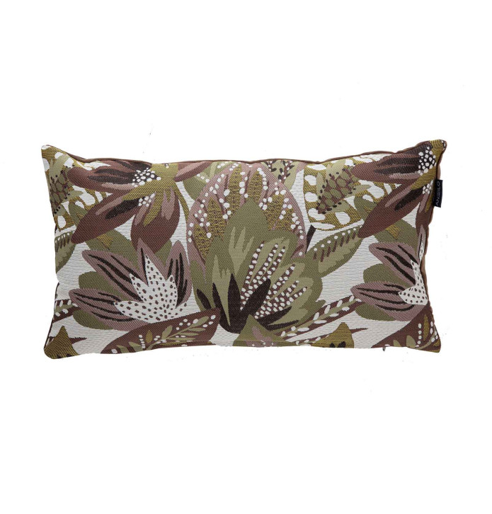Housse coussin Amer vert Antilo - Blancollection