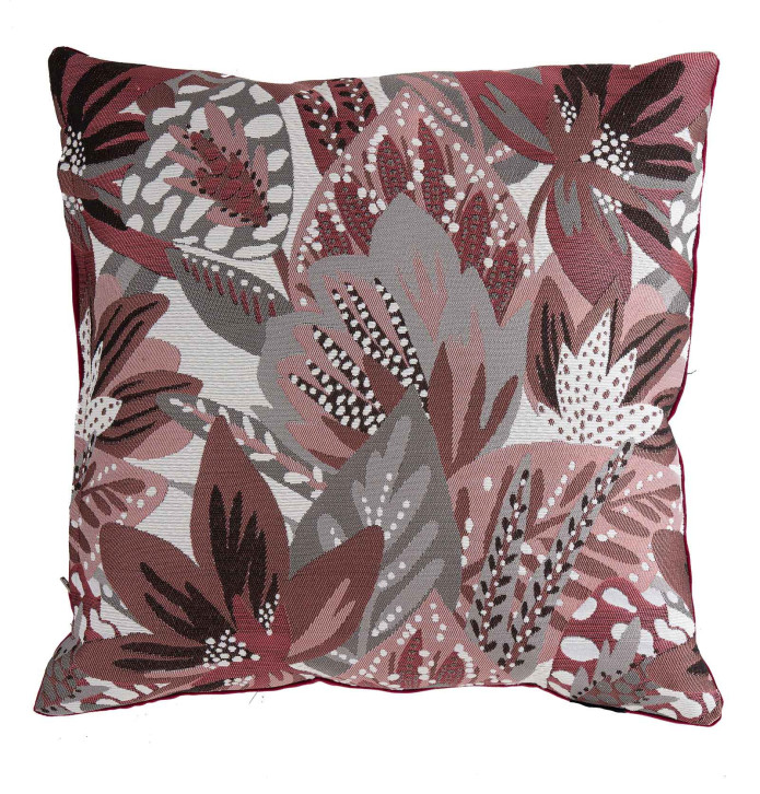 Housse coussin Amer bordeaux Antilo Housse coussin Amer bordeaux Antilo