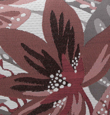 Housse coussin Amer bordeaux Antilo