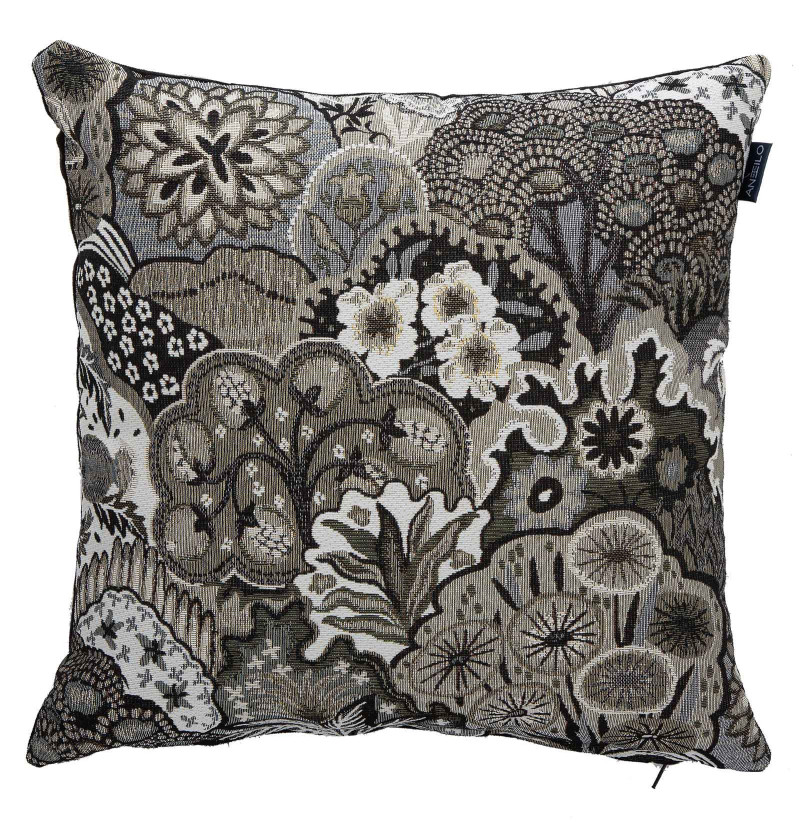 Housse coussin Borneo gris Antilo