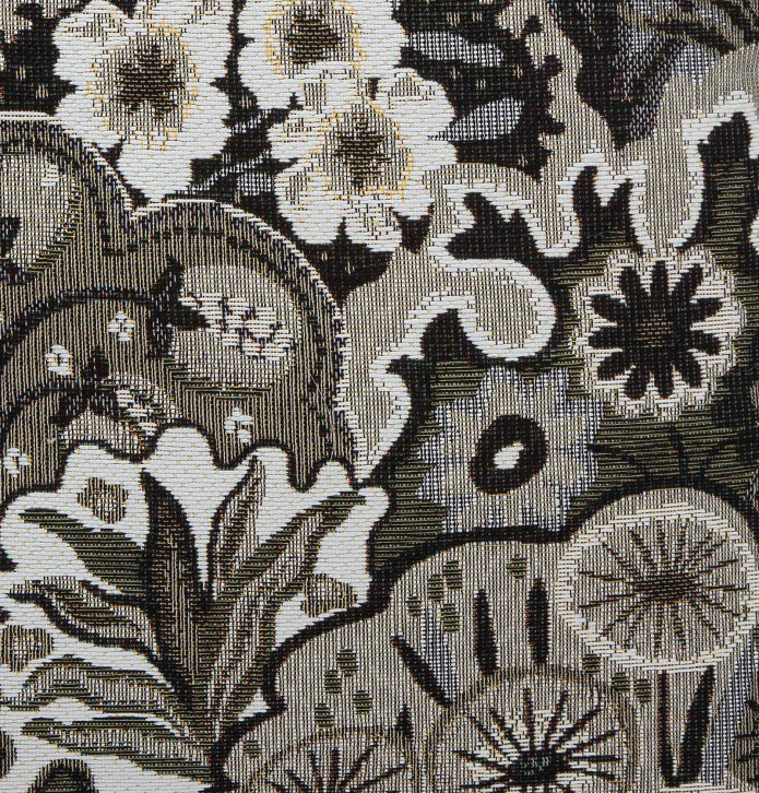 Housse coussin Borneo gris Antilo - Blancollection
