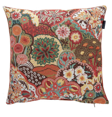 Housse coussins Borneo brique Antilo