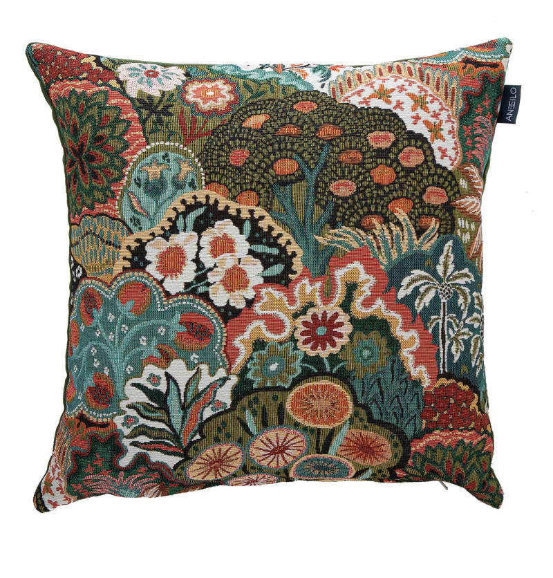 Housse coussins Borneo vert Antilo
