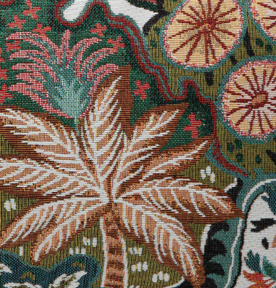 Housse coussins Borneo vert Antilo