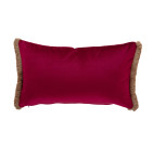 Housse coussin Aflek grenat Antilo - Blancollection