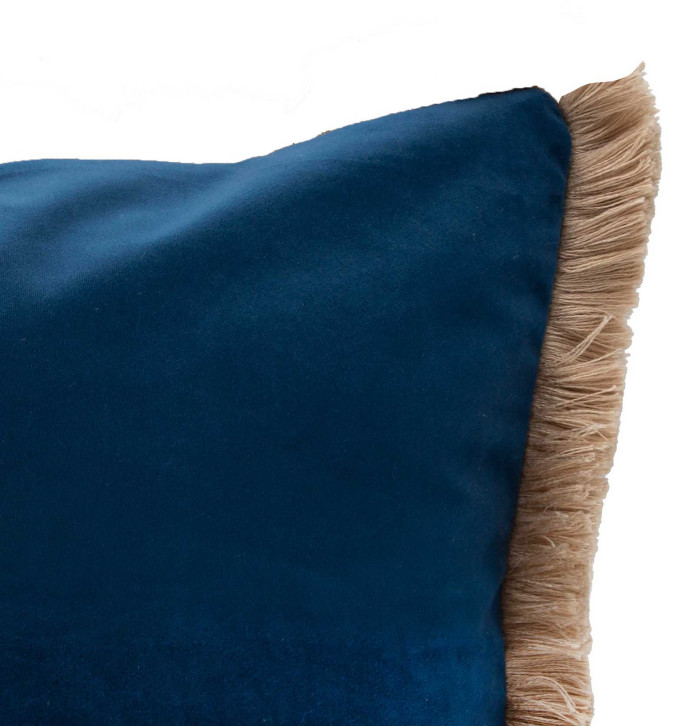 Housse coussin Aflek marine Antilo - Blancollection