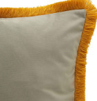 Housse coussin Aflek vert Antilo - Blancollection