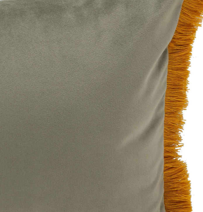 Housse coussin Aflek vert Antilo - Blancollection