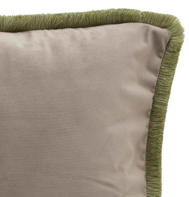 Housse coussin Aflek taupe Antilo