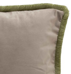 Housse coussin Aflek taupe Antilo - Blancollection