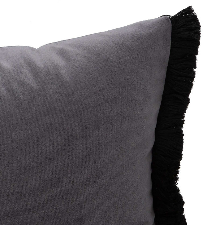 Housse coussin Aflek anthracite Antilo - Blancollection