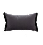 Housse coussin Aflek anthracite Antilo - Blancollection