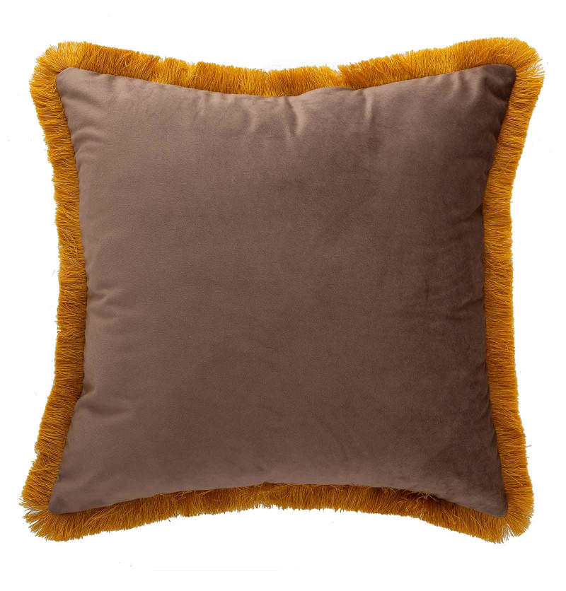 Housse coussin Aflek marron Antilo