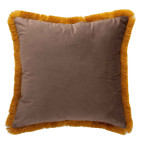 Housse coussin Aflek marron Antilo