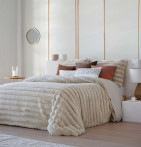 Couvre lit matelassé Cédric beige Antilo