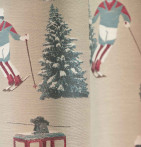Rideau jacquard Altitude Qabane - Blancollection