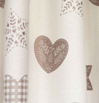 Rideau jacquard Campana Qabane - Blancollection