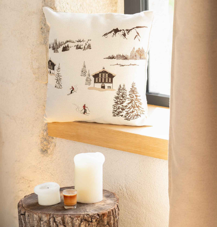 Coussin Chamonix Qabane Coussin Chamonix Qabane