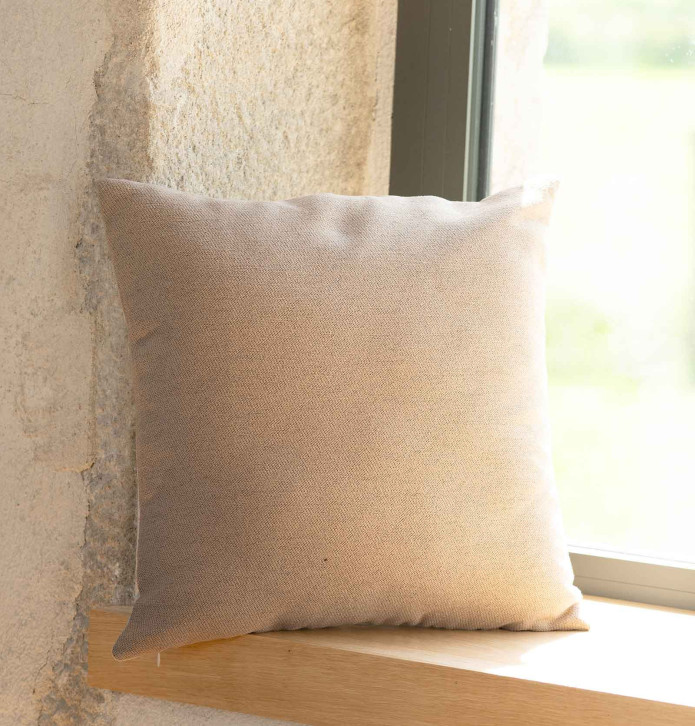 Lot de 2 coussins Chamonix Qabane - Blancollection