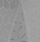 Nappe polyester Artic gris Calitex - Blancollection