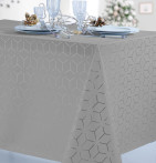 Nappe polyester Artic gris Calitex