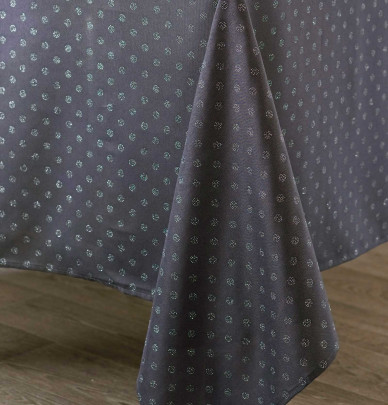 Nappe polyester Bouloc anthracite Calitex