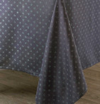Nappe polyester Bouloc anthracite Calitex - Blancollection