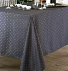 Nappe polyester Bouloc anthracite Calitex