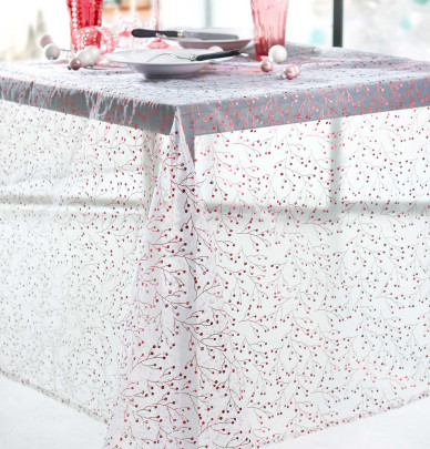 Nappe organza Berries Calitex