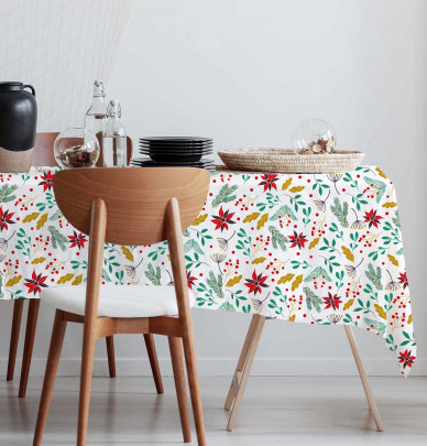 Nappe polyester Amaryllis Calitex