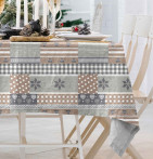 Nappe polyester Coeur joli Calitex - Blancollection
