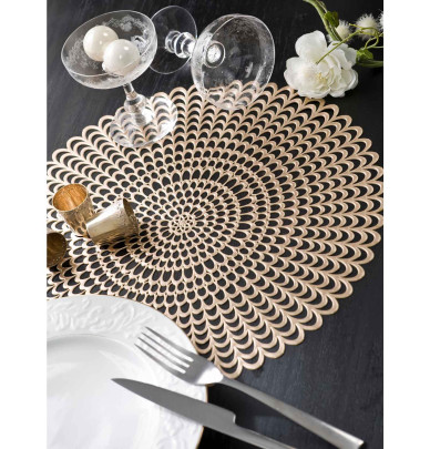 Set de table Léanor or Calitex
