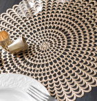 Set de table Léanor or Calitex - Blancollection