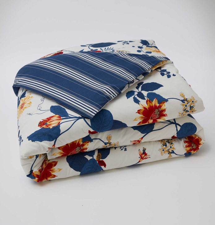 Housse de couette Ombeline La maison de Balmy - Blancollection