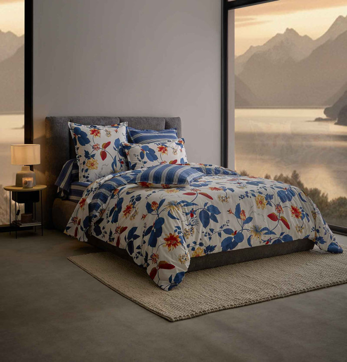 Housse de couette Ombeline La maison de Balmy - Blancollection