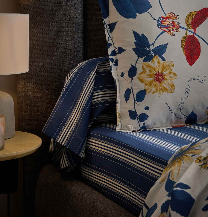 Parure de lit Ombeline La maison de Balmy - Blancollection