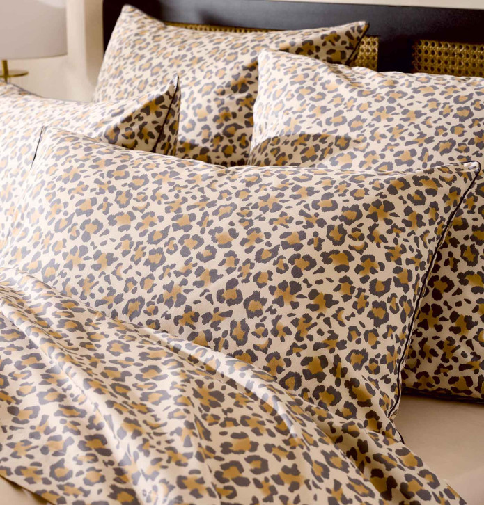 Taie de traversin percale Fauve beige Tradilinge  - Blancollection