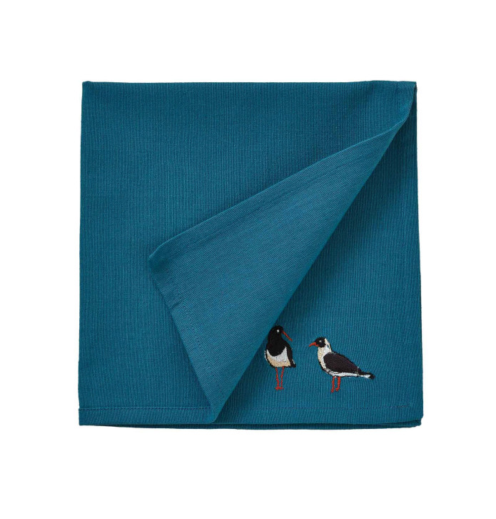 Nappe coton Marée Basse Sylvie Thiriez - Blancollection