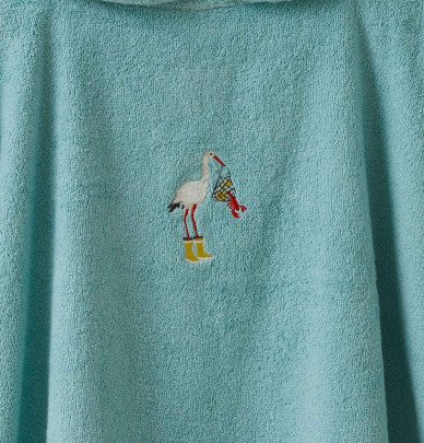 Poncho de bain Les Vacances de Lou Sylvie Thiriez