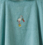Poncho de bain Les Vacances de Lou Sylvie Thiriez - Blancollection