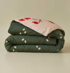 Housse de couette Un aire de prairie Sylvie Thiriez - Blancollection