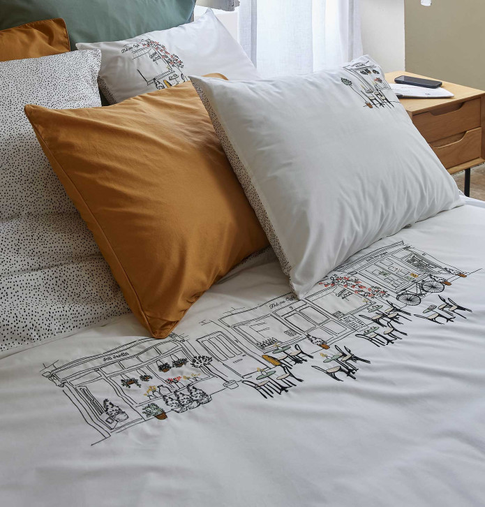 Drap percale En terrasse Sylvie Thiriez